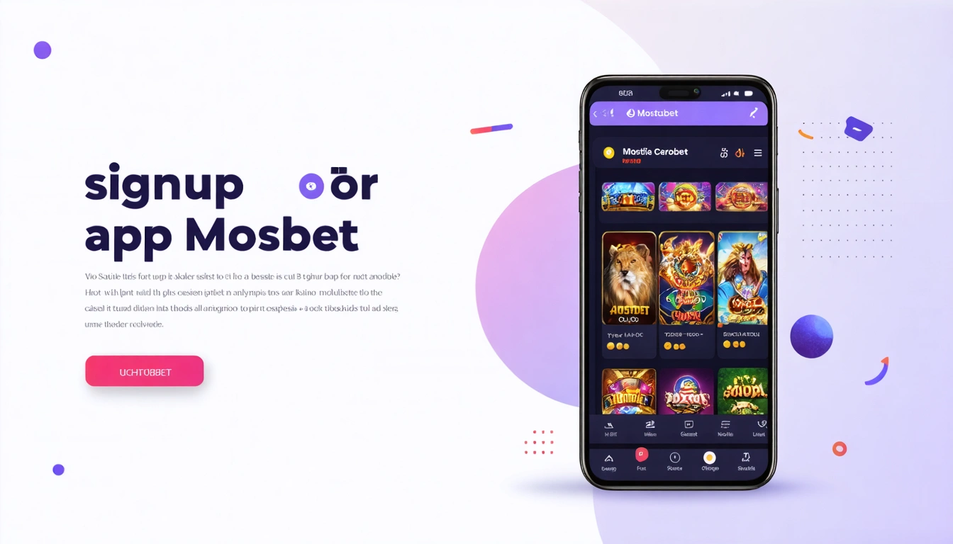 signup Mostbet